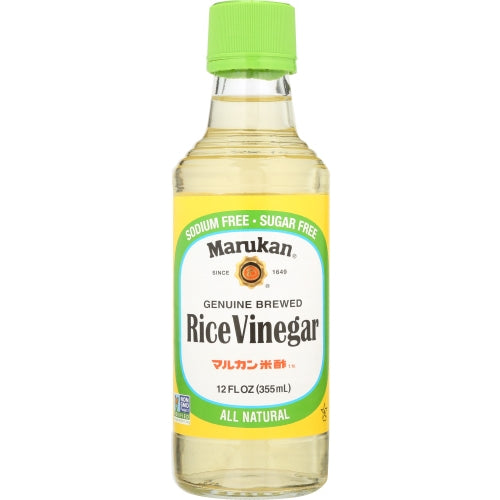Marukan, Genuine Brewed Rice Vinegar, 12 Oz(Case Of 6)