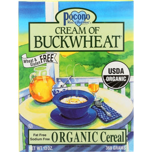Pocono, Cereal Crm Bckwht Org Gfw, 13 Oz(Case Of 6)