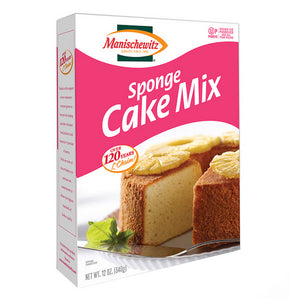 Manischewitz, Sponge Cake Mix, 12 Oz(Case Of 12)