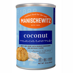 Manischewitz, Macaroons Coconut, 10 Oz(Case Of 12)