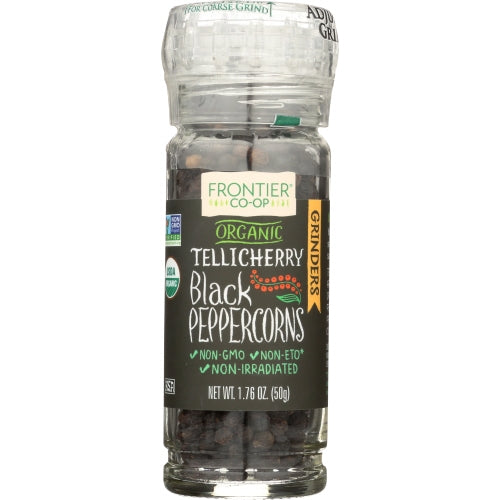 Frontier Herb, Peppercorn Blk Tellicherr, 1.76 Oz(Case Of 6)