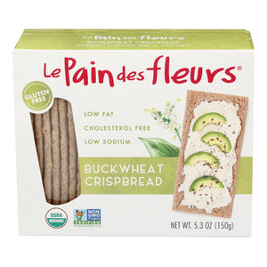 Le Pain, Organic Buckwheat Crispbread, 5.3 Oz(Case Of 6)