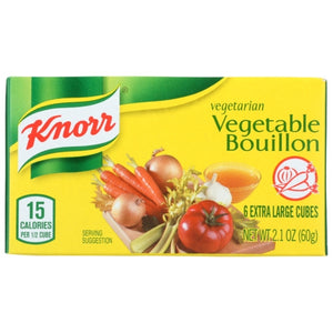 Knorr, Vegetable Bouillon Cubes Box, 2.1 Oz