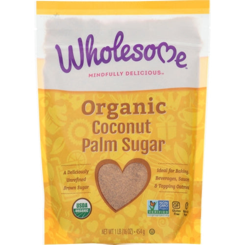 Wholesome, Organic Coconut Palm Sugar, 16 Oz(Case Of 6)