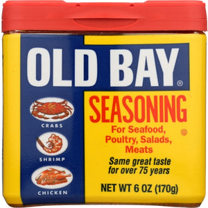 Old Bay, Seasoning Can, 6 Oz(Case Of 8)