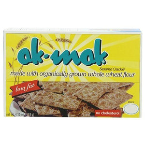 Ak-Mak, Cracker Whlwht 100% Sesam, 4.15 Oz(Case Of 12)