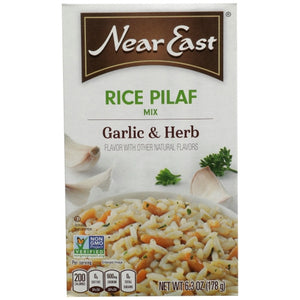 Near East, Garlic And Herb Rice Pilaf, 6.3 Oz(Case Of 12)