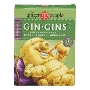 Ginger People, Chews Original Chewy Travel Pack, 1.6 Oz(Case Of 24)