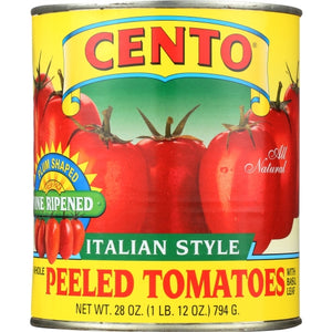 Cento, Tomato Plum Peeled, Case of 12 X 28 Oz
