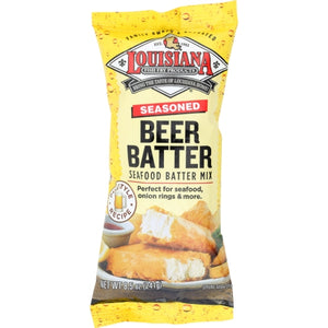 Louisiana Fish Fry, Mix Beer Batter, 8.5 Oz(Case Of 12)
