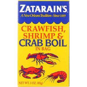 Zatarains, Boil Dry Crwfsh Shrimp Crab, 3 Oz