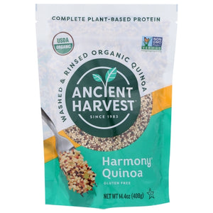 Ancient Harvest, Quinoa Harmony Organic Tri Color Grains, 14.4 Oz(Case Of 12)