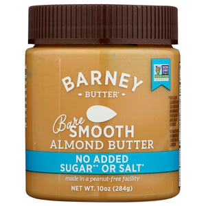 Barney Butter, Almond Butter Bare Smooth, 10 Oz(Case Of 6)