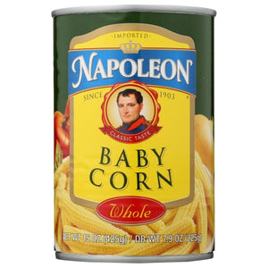 Napoleon Co, Whole Baby Corn, 15 Oz(Case Of 12)