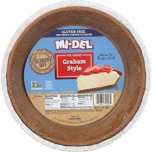 Midel, Pie Crust Gf Graham Style, 7.1 Oz(Case Of 12)