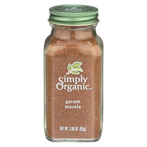 Simply Organic, Ssnng Garam Masala Bttl, 3 Oz(Case Of 6)