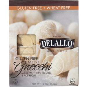 Delallo, Gluten Free Potato Gnocchi, 12 Oz(Case Of 6)