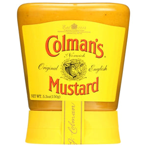 Colmans, Mustard Squeezy, 5.3 Oz(Case Of 6)