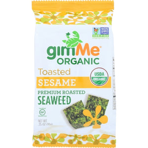 Gimme, Seaweed Snacks Sesame, 0.35 Oz