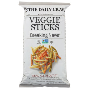 The Daily Crave, Veggie Sticks, 6 Oz(Case Of 8)
