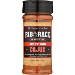 Rib Rack, Cajun Spice Rub Seasoning, 5.5 Oz(Case Of 6)