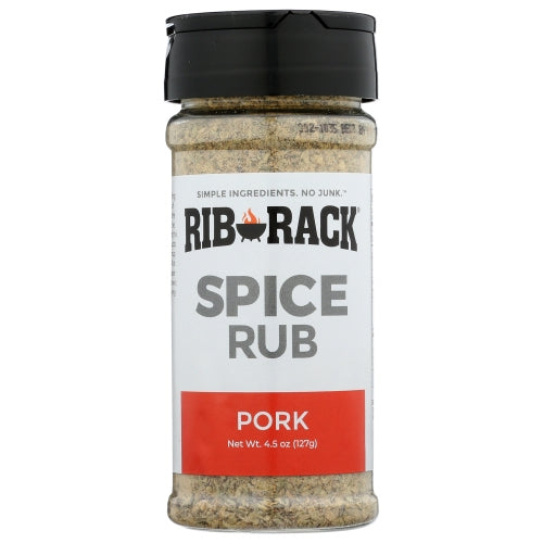 Rib Rack, Pork Spice Rub, 4.5 Oz(Case Of 6)