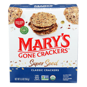 Mary's Gone Crackers, Super Seed  Everything, 5.5 Oz(Case Of 6)