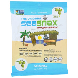 Sea Snax, Seaweed Snk Olive 5Ct, 0.54 Oz(Case Of 16)
