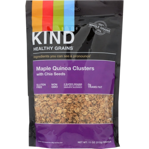 Clusters Mpl Quinoa W Chia Case of 6 X 11 Oz by Kind Fruit & Nut Bars