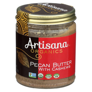 Artisana, Organic Raw Pecan Nut Butter with Cashews, 8 Oz(Case Of 6)
