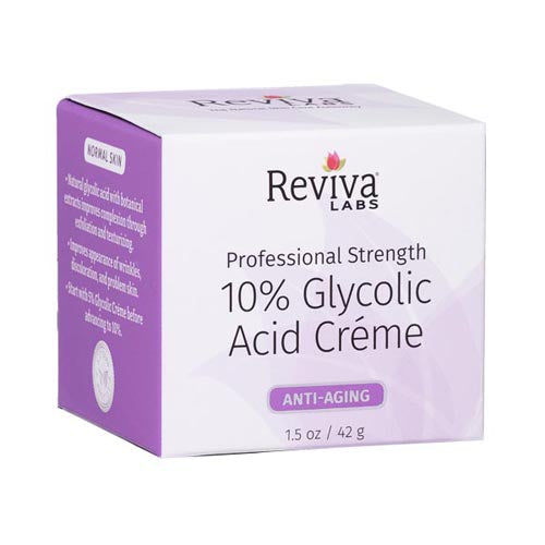 Reviva, 10% Glycolic Acid Creme, 1.5 Oz