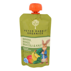 Peter Rabbit, Kale Broccoli & Mango Puree, 4.4 Oz(Case Of 10)