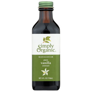 Simply Organic, Extract Vanilla Org, 4 Oz