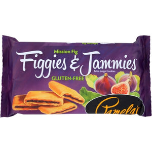 Pamela's Products, Figgies And Jammies Extra Large Cookies Gluten Free Mission Fig, 9 Oz