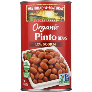 Bean Pinto Org Case of 12 X 25 Oz by Westbrae