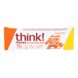 Think!, Salted Caramel Protein Bar, 1.41 Oz(Case Of 10)