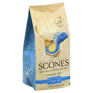 Sticky Fingers, Mix Scone Orgnl, 16 Oz(Case Of 6)
