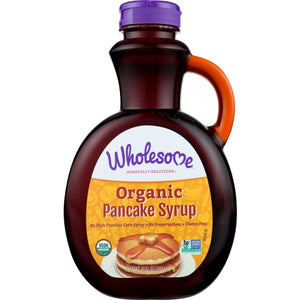 Wholesome, Organic Pancake Syrup, 20 Oz(Case Of 6)