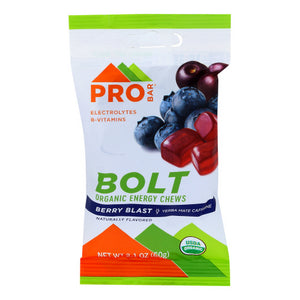 Probar, Bolt Organic Chews Berry Blast, 2.1 Oz(Case Of 12)