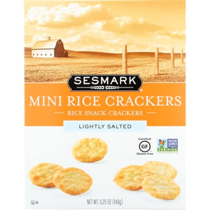 Sesmark, Cracker Rice Mini Lght Sl, 5.25 Oz(Case Of 6)