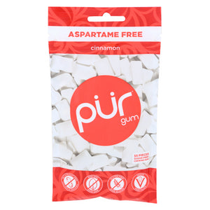 The Pur Company, Pur Gum Cinnamon, 2.72 Oz(Case Of 12)