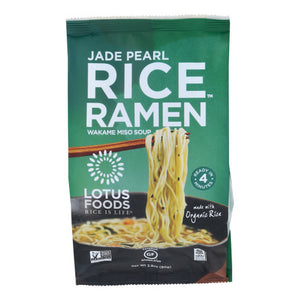 Lotus Foods, Organic Ramen Soup Mix Jade Pearl Rice Miso, 2.8 Oz(Case Of 10)