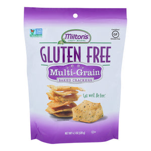 Milton's, Gluten Free Baked Crackers Multigrain, 4.5 Oz(Case Of 12)