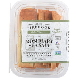 Firehook, Cracker Rosemary Snck Box, 5.5 Oz(Case Of 8)