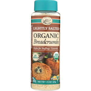 Edward And Sons, Organic Breadcrumbs Lightly Salted, 15 Oz(Case Of 6)