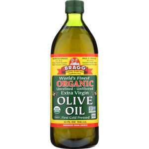Bragg, Organic Extra Virgin Olive Oil, 32 Oz