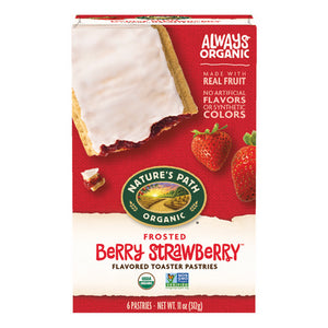Natures Path, Organic Frosted Berry Strawberry, 11 Oz
