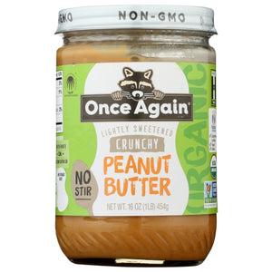Once Again, Peanut Butter Crunchy, 16 Oz(Case Of 6)