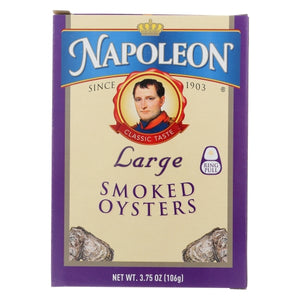 Napoleon Co, Smoked Oysters, 3.75 Oz(Case Of 25)