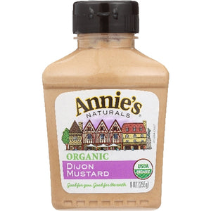 Annie's Homegrown, Organic Dijon Mustard Gluten Free, 9 Oz(Case Of 12)